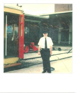 Dad at the Choo Choo