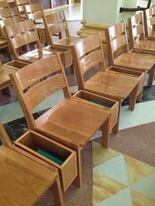 congregation pews